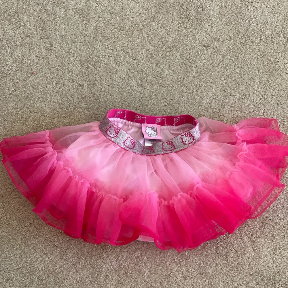 Hello Kitty Hot Pink Tulle Skirt